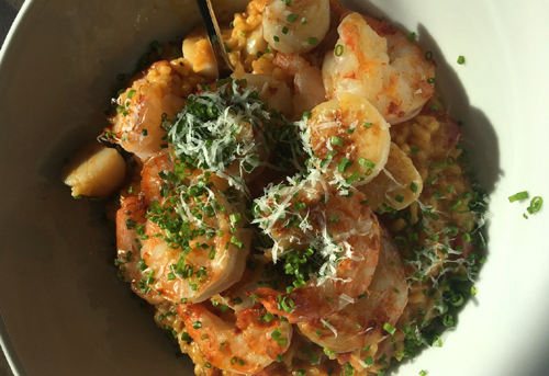Create TV: Shrimp + Scallop Risotto